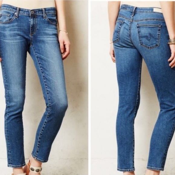 25R AG ADRIANO GOLDSCHMIED ANKLE JEANS EUC - Picture 7 of 7